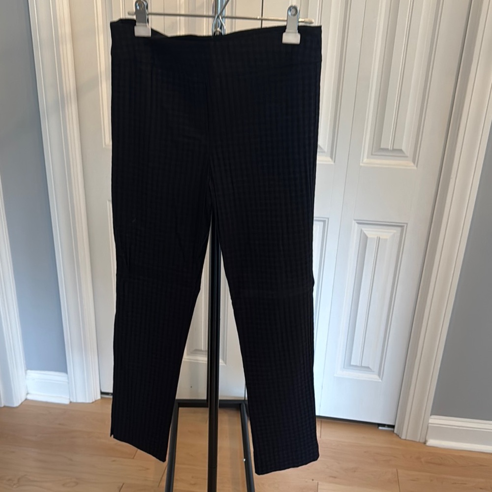 Black Checkered Pants